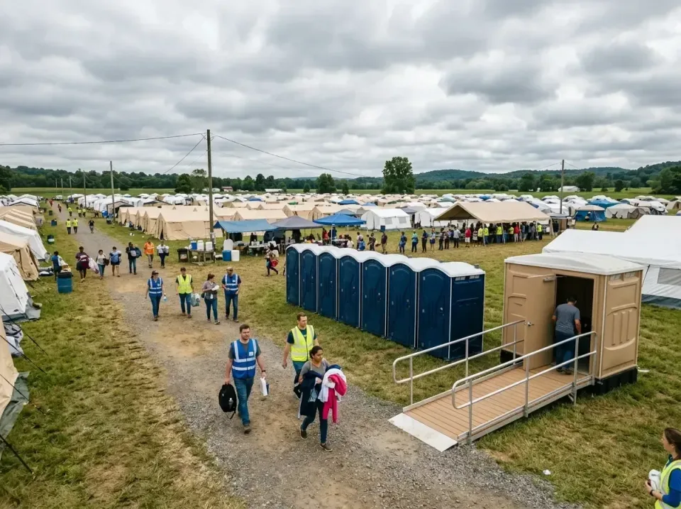 disaster-relief-camp-restrooms-010 — frequently asked questions, Dumpster & Portable Bathrooms Rental in North Muskegon, MI